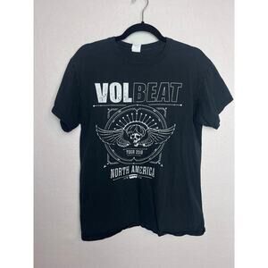 Volbeat Band Tee 2019 Tour Merch Concert Shirt Rock Music Shirt Size Medium